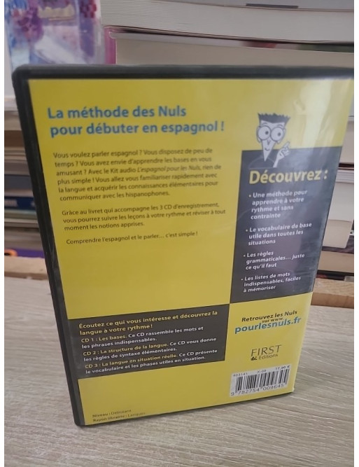 L'espagnol pour les Nuls - Kit audio avec CD et guide de conversation