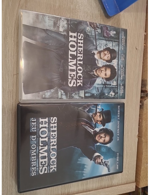 Sherlock Holmes + Sherlock Holmes 2 - Jeu d'ombres (DVD)
