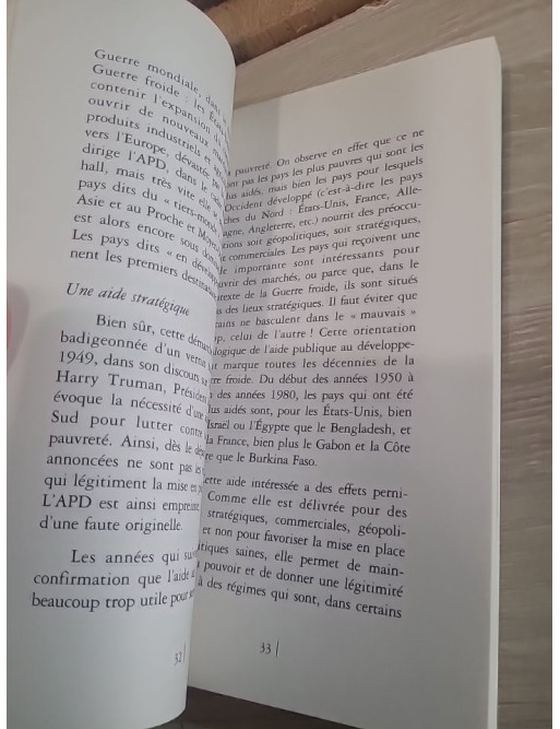 L'aide au tiers-monde, à quoi bon ? - Enjeux et limites de l'aide internationale