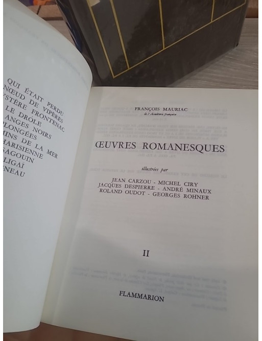 Oeuvres romanesques, tomes 1 & 2 - Romans complets de François Mauriac