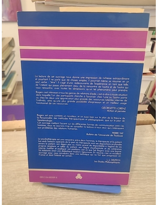 Le développement de la personne - Devenir soi-même selon Carl Rogers