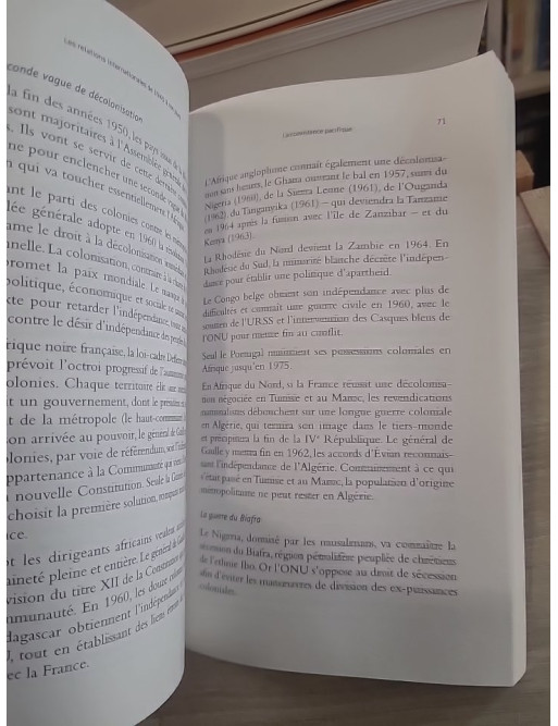 Les relations internationales de 1945 à nos jours - Comprendre le monde contemporain