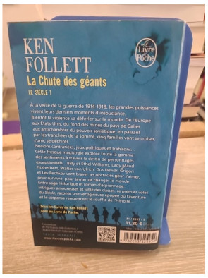 Le siècle, Tome 1 : La chute des géants - Saga historique de la Première Guerre mondiale