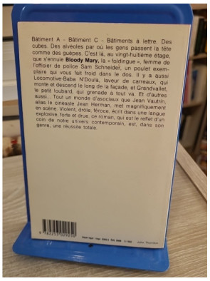 Bloody Mary - Roman noir urbain violent et satirique de Jean Vautrin