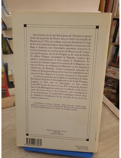 Les Folies Koenigsmark - Fresque historique et aventure européenne flamboyante