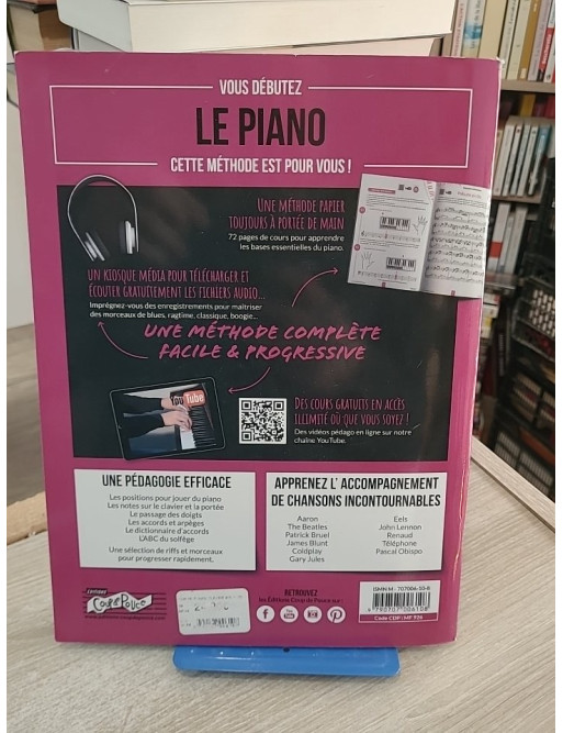 Méthode piano débutant - Apprendre le piano facilement avec exercices et morceaux