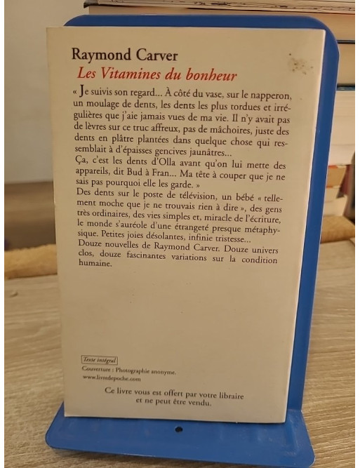 Les vitamines du bonheur - Recueil de nouvelles de Raymond Carver