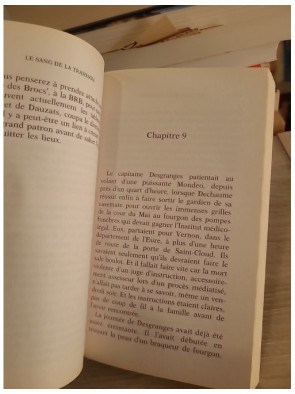 Le Sang de la trahison - Prix du quai des Orfèvres 2014, thriller policier intense