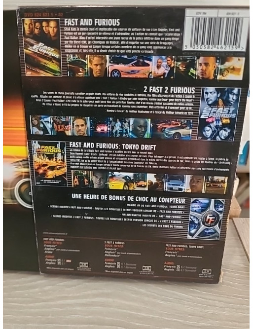 Fast and Furious - Coffret Trilogie (DVD)