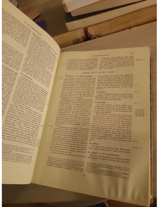 La Sainte Bible : traduction de l'École Biblique de Jérusalem (Bible de poche)