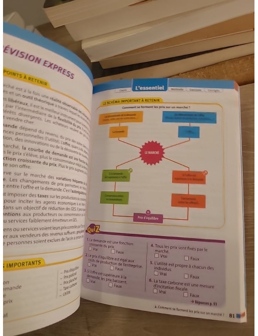 ABC Réussite SES 2de : programme de seconde - cours, méthode, exercices + livret orientation Onisep