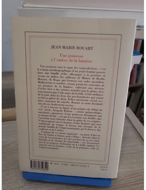 Une jeunesse à l'ombre de la lumière - Roman autobiographique sur l'impressionnisme et la quête de soi
