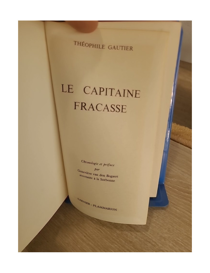 Le Capitaine Fracasse - roman classique d'aventure et de cape et d'épée