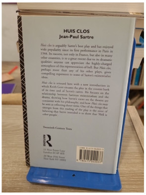 Huis Clos - Texte en anglais de la pièce de Jean-Paul Sartre
