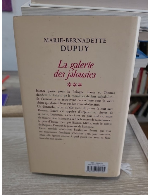 La galerie des jalousies - Tome 3, saga familiale et secrets du passé