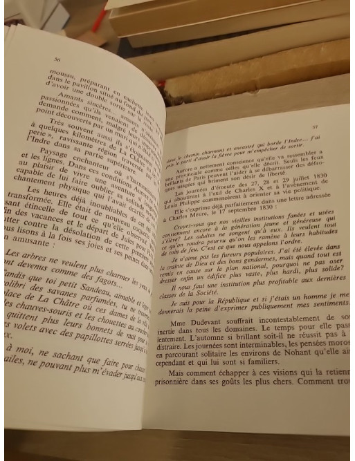 Dans l'ombre de George Sand - récit autour de l'univers de l'écrivaine
