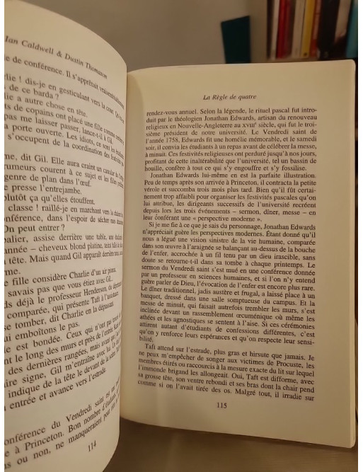 La Règle de quatre - thriller historique autour d'un mystère de la Renaissance