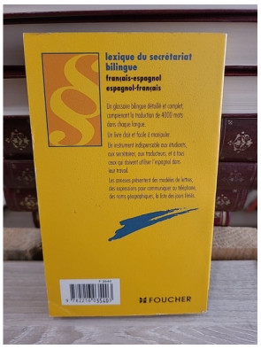 Lexique du secrétariat bilingue français-espagnol / espagnol-français - Vocabulaire professionnel et administratif