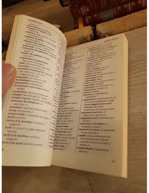 Lexique du secrétariat bilingue français-espagnol / espagnol-français - Vocabulaire professionnel et administratif