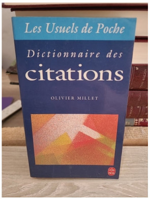 Dictionnaire des citations - Recueil thématique des grandes citations françaises et internationales
