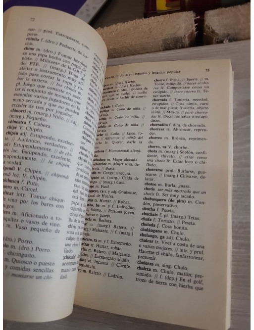 Diccionario de argot español y lenguaje popular - Dictionnaire des expressions familières et argotiques