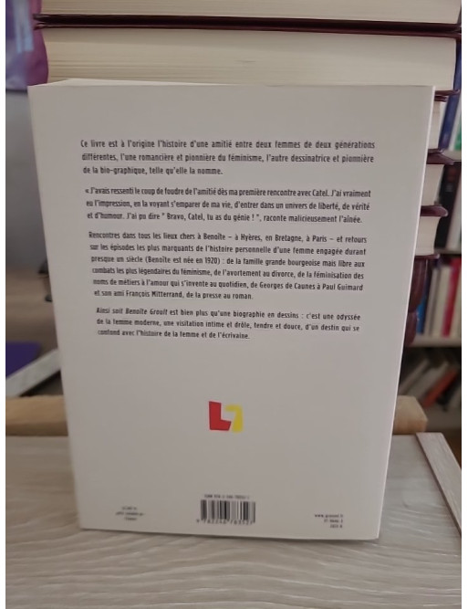 Ainsi soit Benoîte Groult - Roman graphique et biographie d'une figure du féminisme