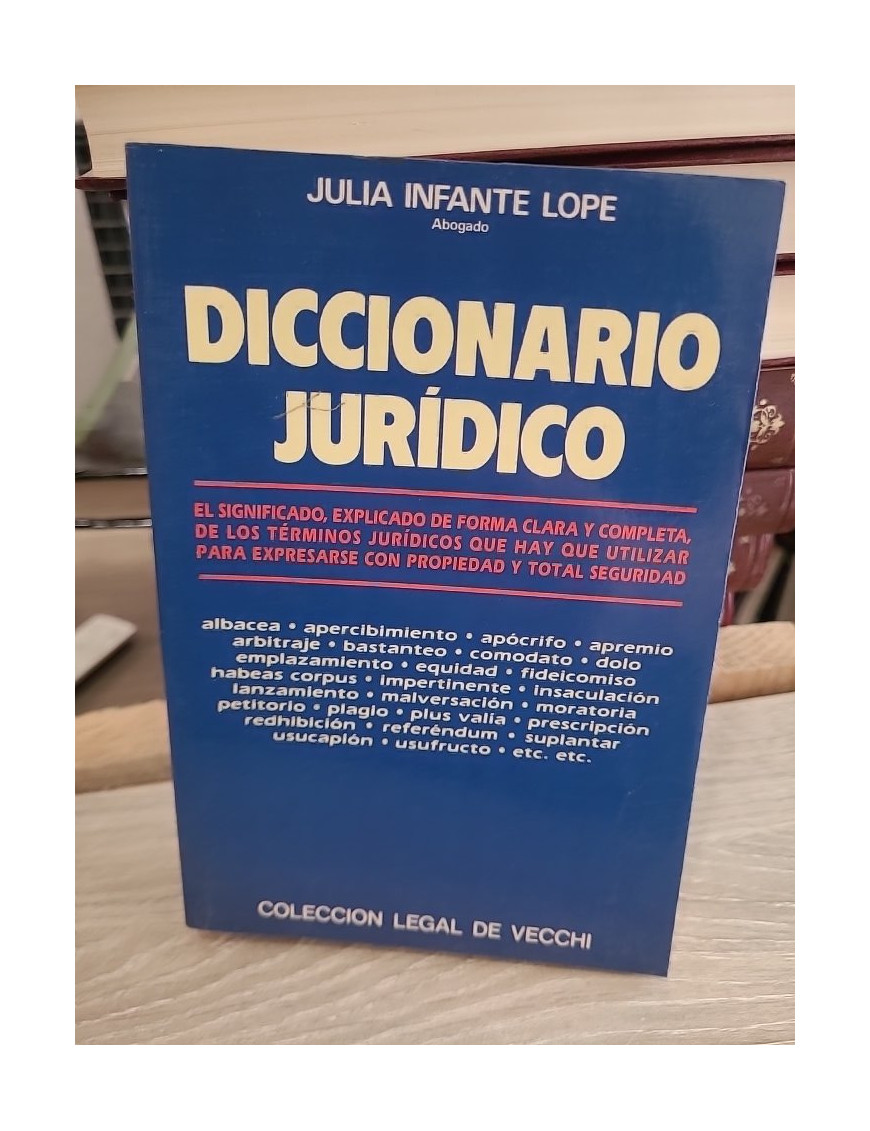 Diccionario juridico - Dictionnaire des termes juridiques en espagnol