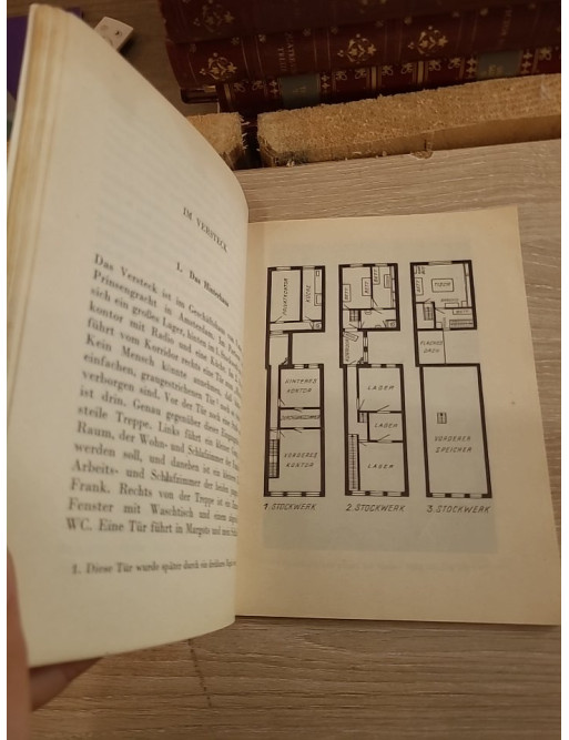 Das Tagebuch der Anne Frank - Édition allemande Neue Bücherei Didier