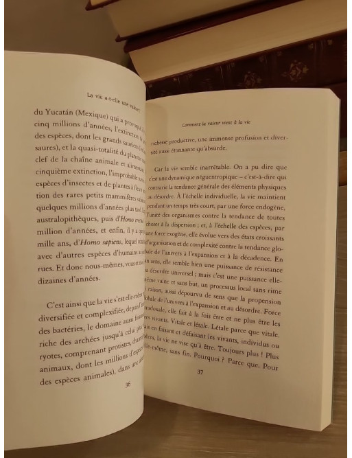 La vie a-t-elle une valeur ? - Réflexion philosophique sur le vivant et l'éthique