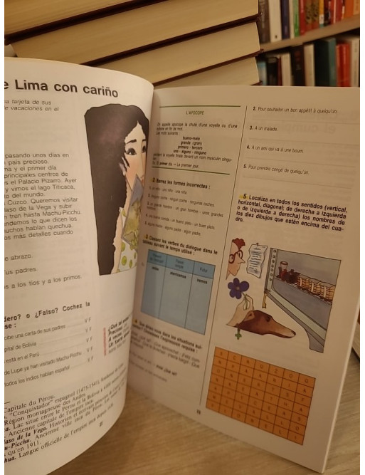 Nouveau Passeport pour la 2e année Espagnol - Manuel d'apprentissage progressif