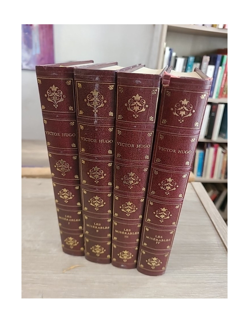 Les Misérables - Coffret en 4 tomes du grand roman social