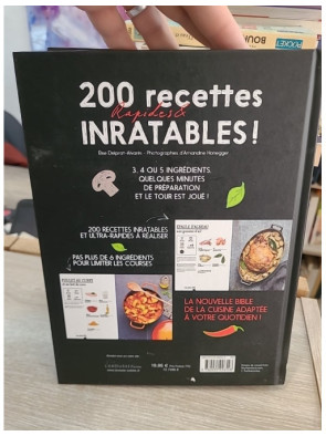 200 Recettes Rapides et Inratables - Cuisine Facile et Express du Quotidien