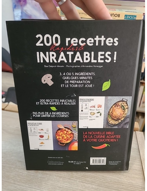200 Recettes Rapides et Inratables - Cuisine Facile et Express du Quotidien