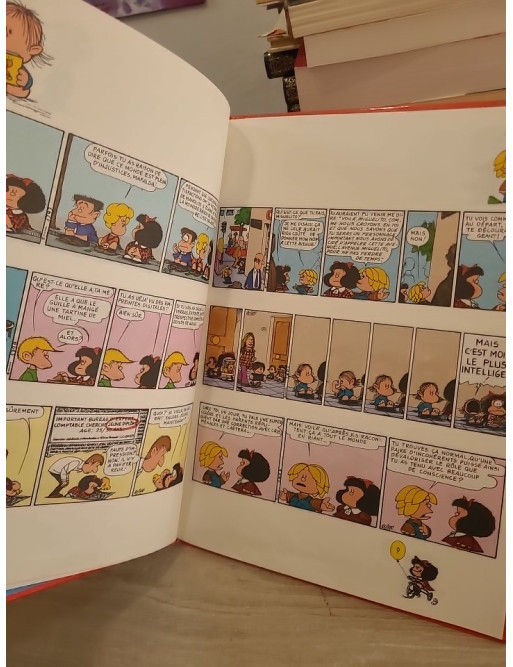 Mafalda Tome 11 - Mafalda S'en Va ! - Bande dessinée culte de Quino
