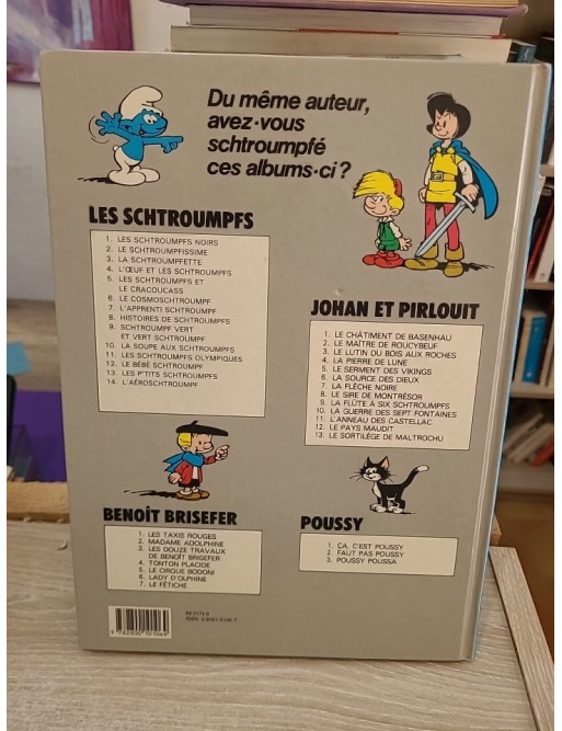 Johan et Pirlouit Tome 12 - Le Pays maudit - Aventure médiévale en BD