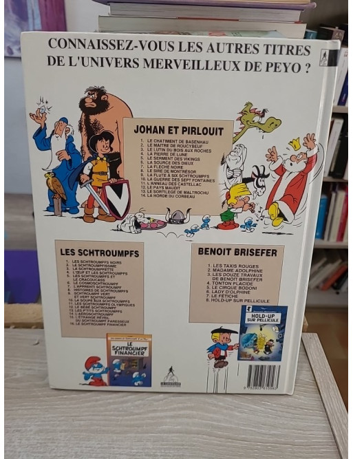 Johan et Pirlouit Tome 14 - La Horde du Corbeau - Aventure médiévale en BD