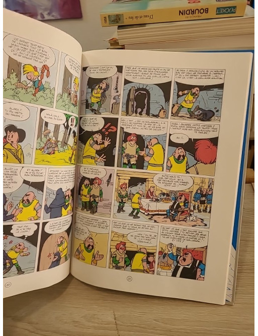 Johan et Pirlouit Tome 6 - La Source des Dieux - Aventure médiévale en BD