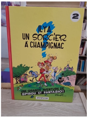 Spirou et Fantasio Tome 2 - Il y a un sorcier à Champignac - BD classique de Franquin