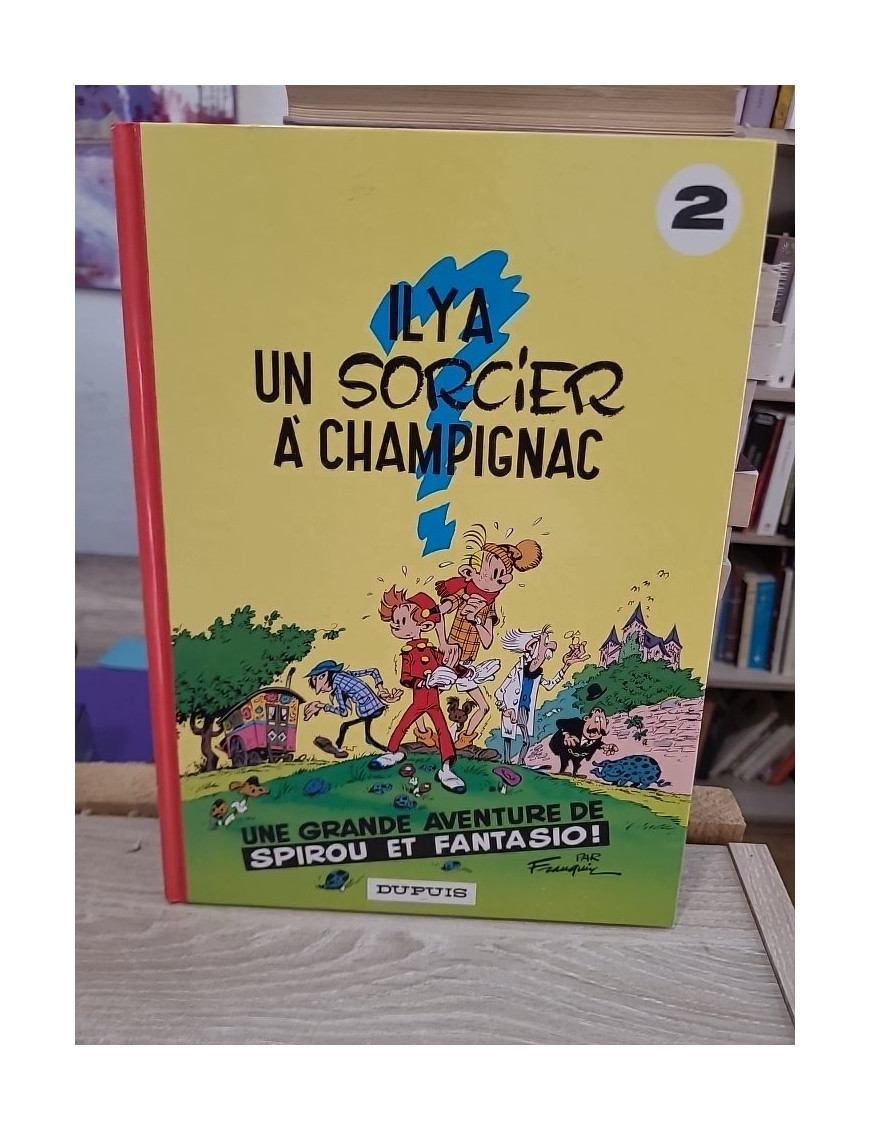 Spirou et Fantasio Tome 2 - Il y a un sorcier à Champignac - BD classique de Franquin