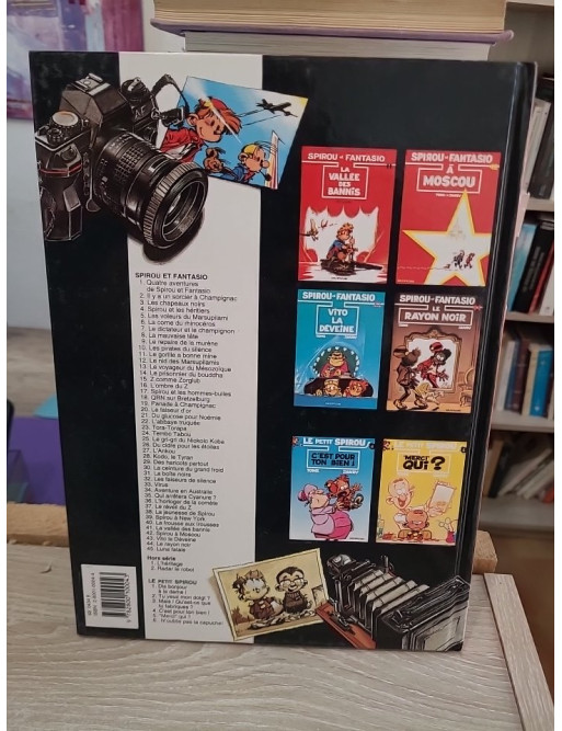 Spirou et Fantasio Tome 2 - Il y a un sorcier à Champignac - BD classique de Franquin