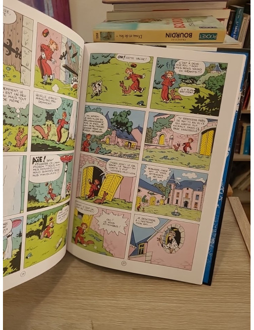 Spirou et Fantasio Tome 2 - Il y a un sorcier à Champignac - BD classique de Franquin