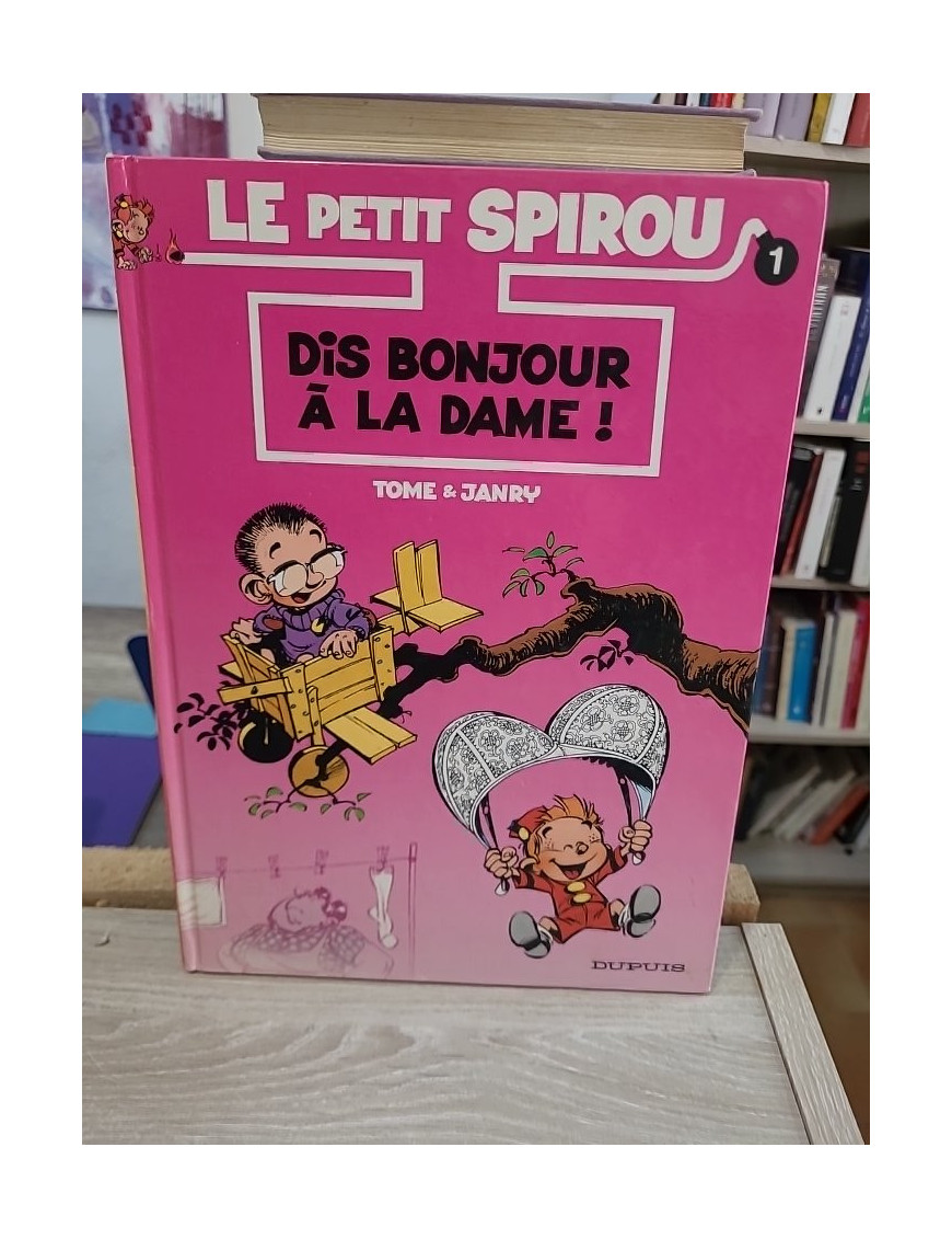 Le Petit Spirou Tome 1 - Dis bonjour à la dame ! - BD humoristique jeunesse
