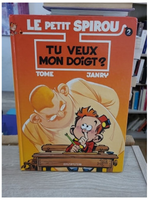 Le Petit Spirou Tome 2 - Tu veux mon doigt ? - BD humoristique jeunesse