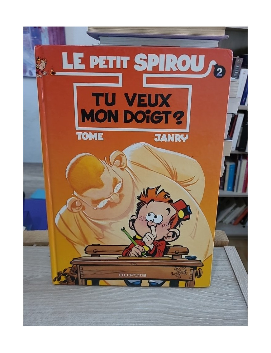 Le Petit Spirou Tome 2 - Tu veux mon doigt ? - BD humoristique jeunesse