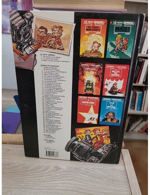 Le Petit Spirou Tome 2 - Tu veux mon doigt ? - BD humoristique jeunesse