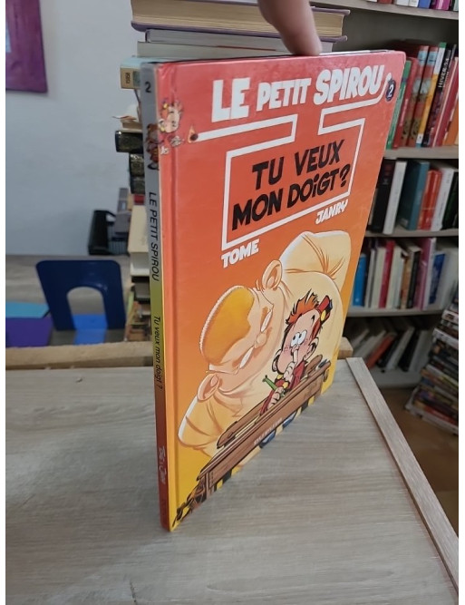 Le Petit Spirou Tome 2 - Tu veux mon doigt ? - BD humoristique jeunesse