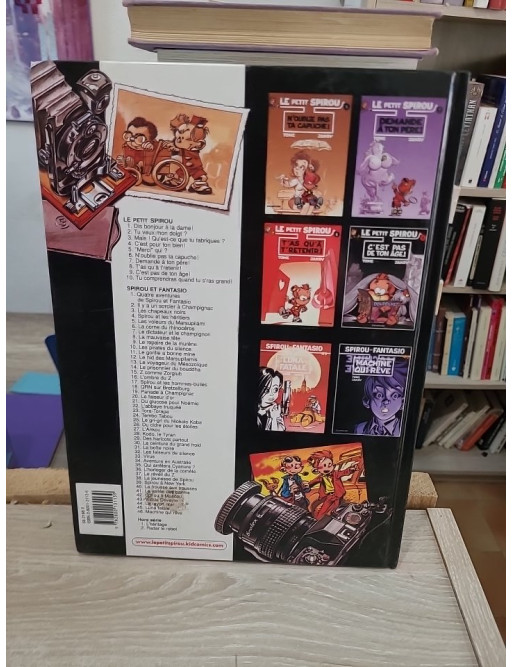 Le Petit Spirou Tome 10 - Tu comprendras quand tu s'ras grand ! - BD humoristique jeunesse