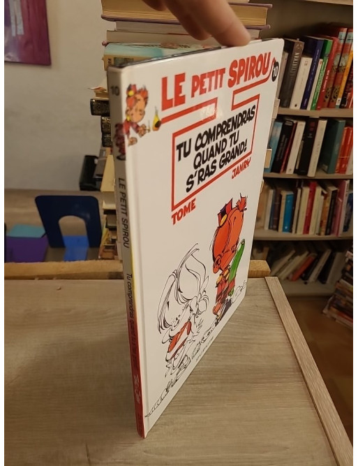 Le Petit Spirou Tome 10 - Tu comprendras quand tu s'ras grand ! - BD humoristique jeunesse