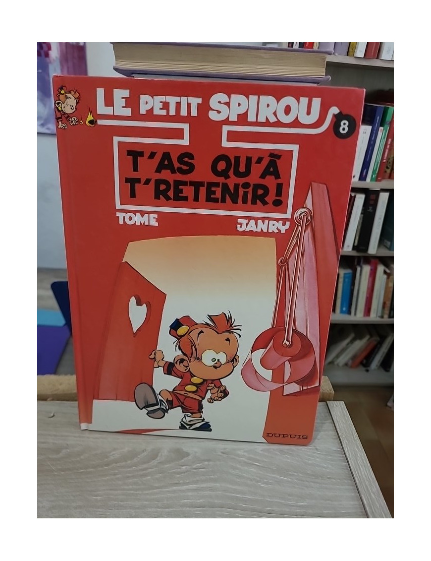 Le Petit Spirou Tome 8 - T'as qu'à t'retenir !, humour et bêtises d'enfance