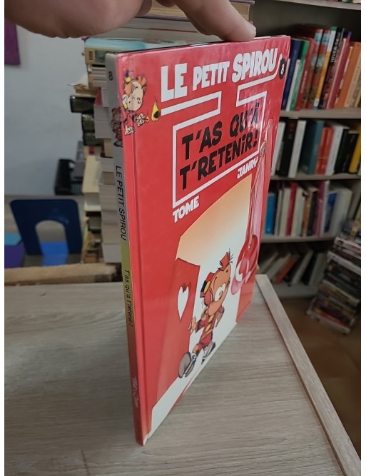 Le Petit Spirou Tome 8 - T'as qu'à t'retenir !, humour et bêtises d'enfance